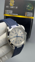 Silver with white Dial.