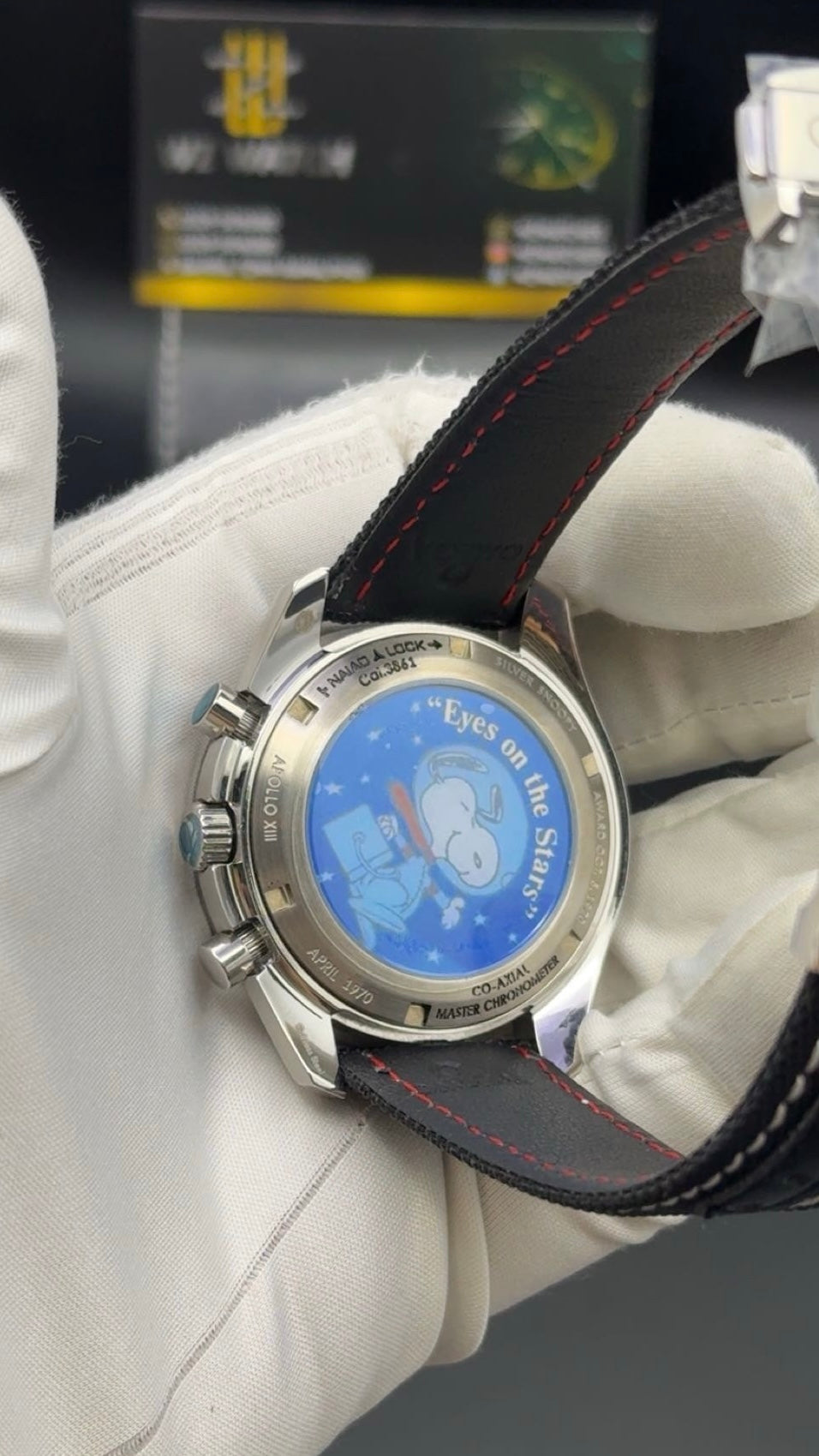 Silver with black Dial