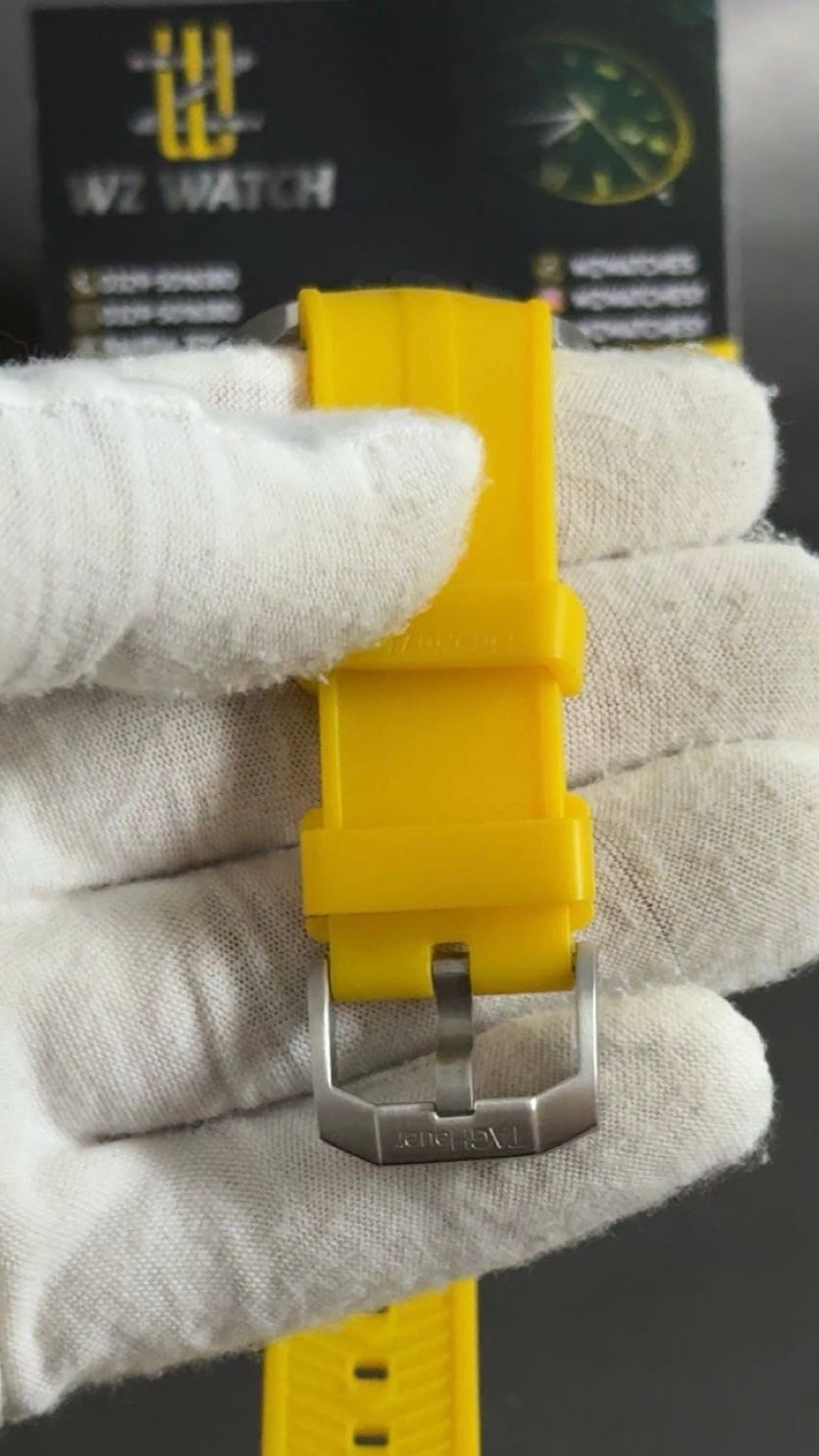 Silver with yellow Dial