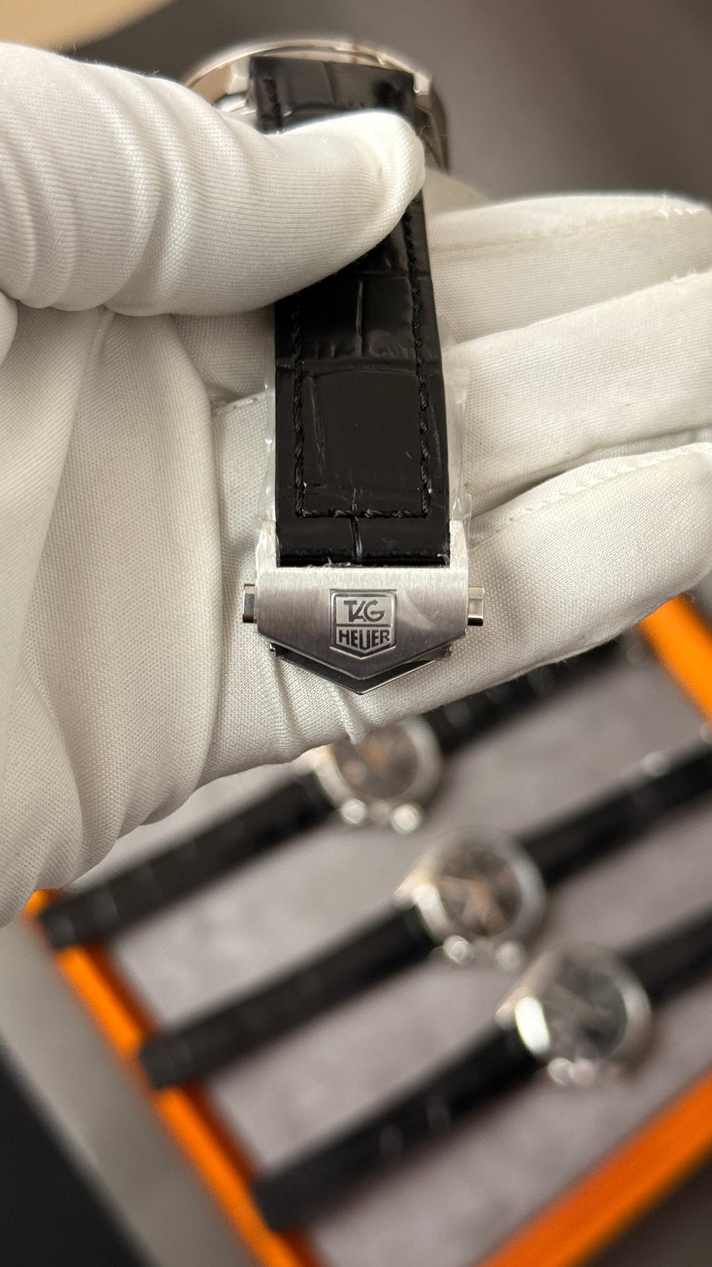 Silver with white Dial