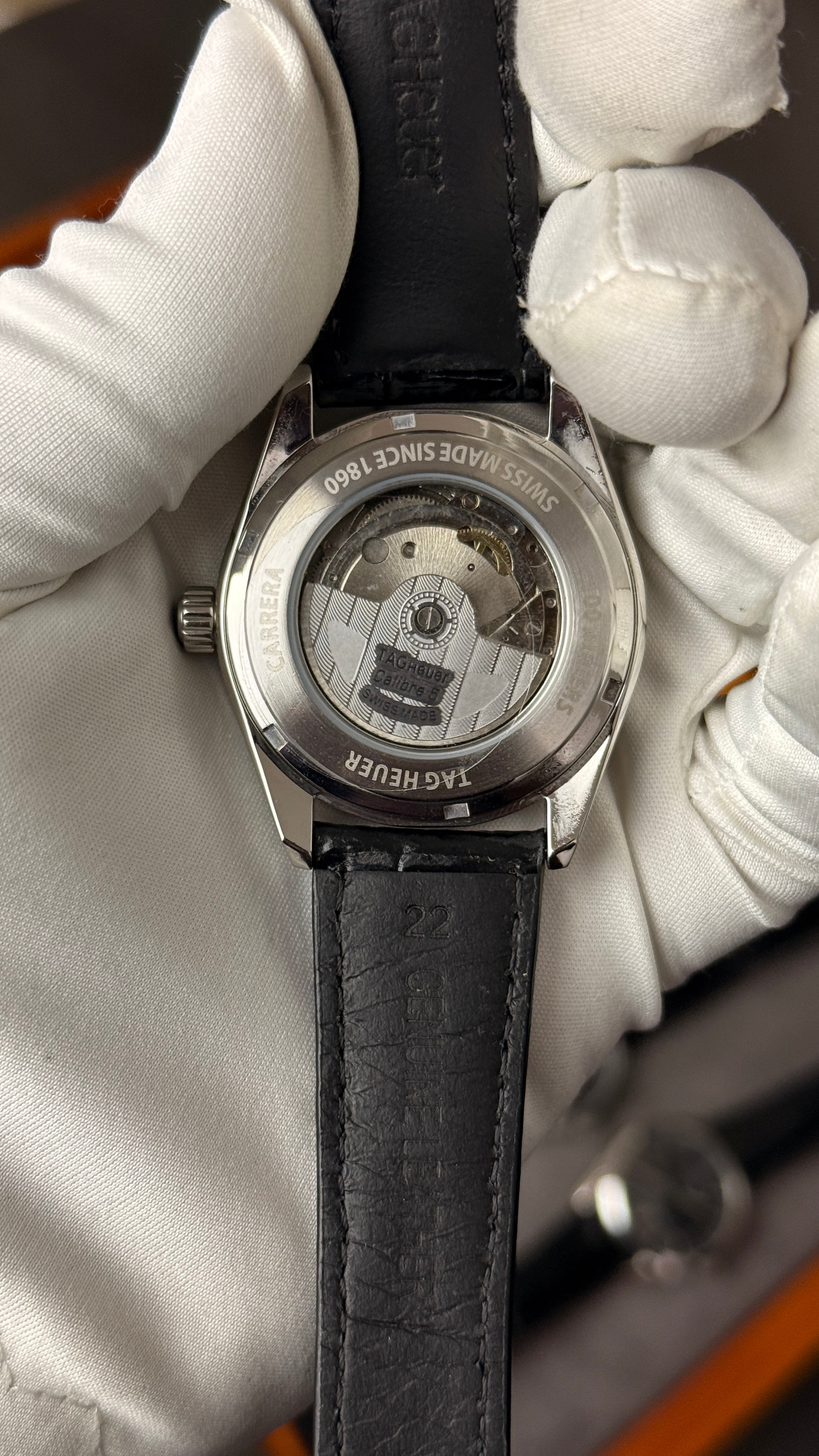 Silver with white Dial