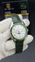 Silver with white Dial