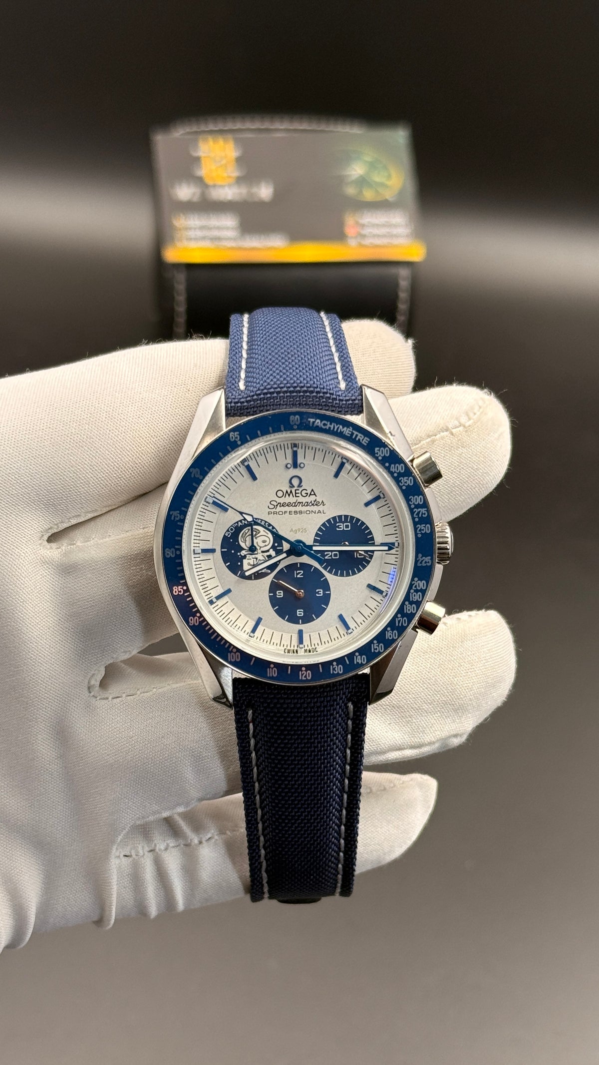 Silver with White Dial.