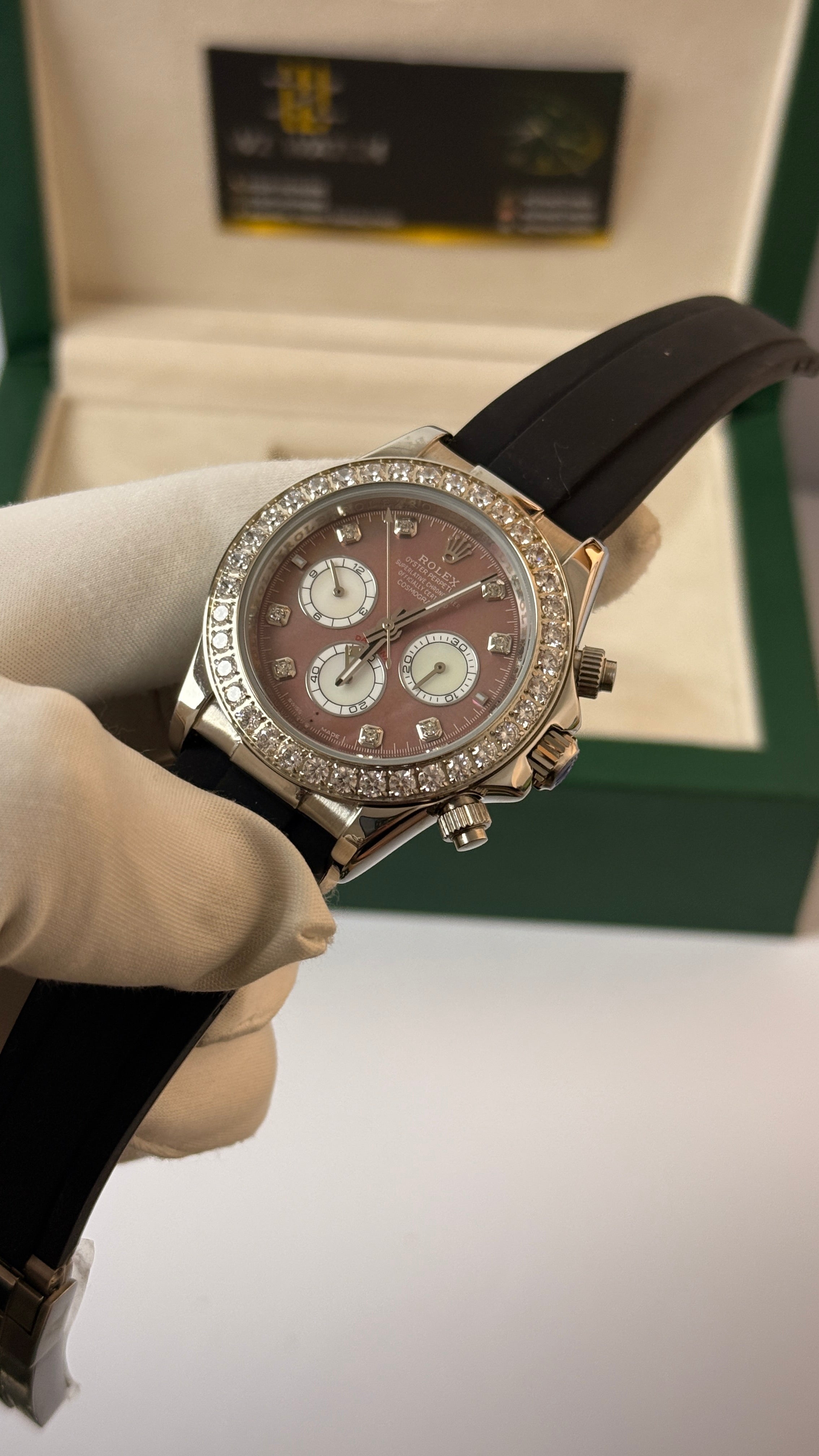 Silver with gray Dial