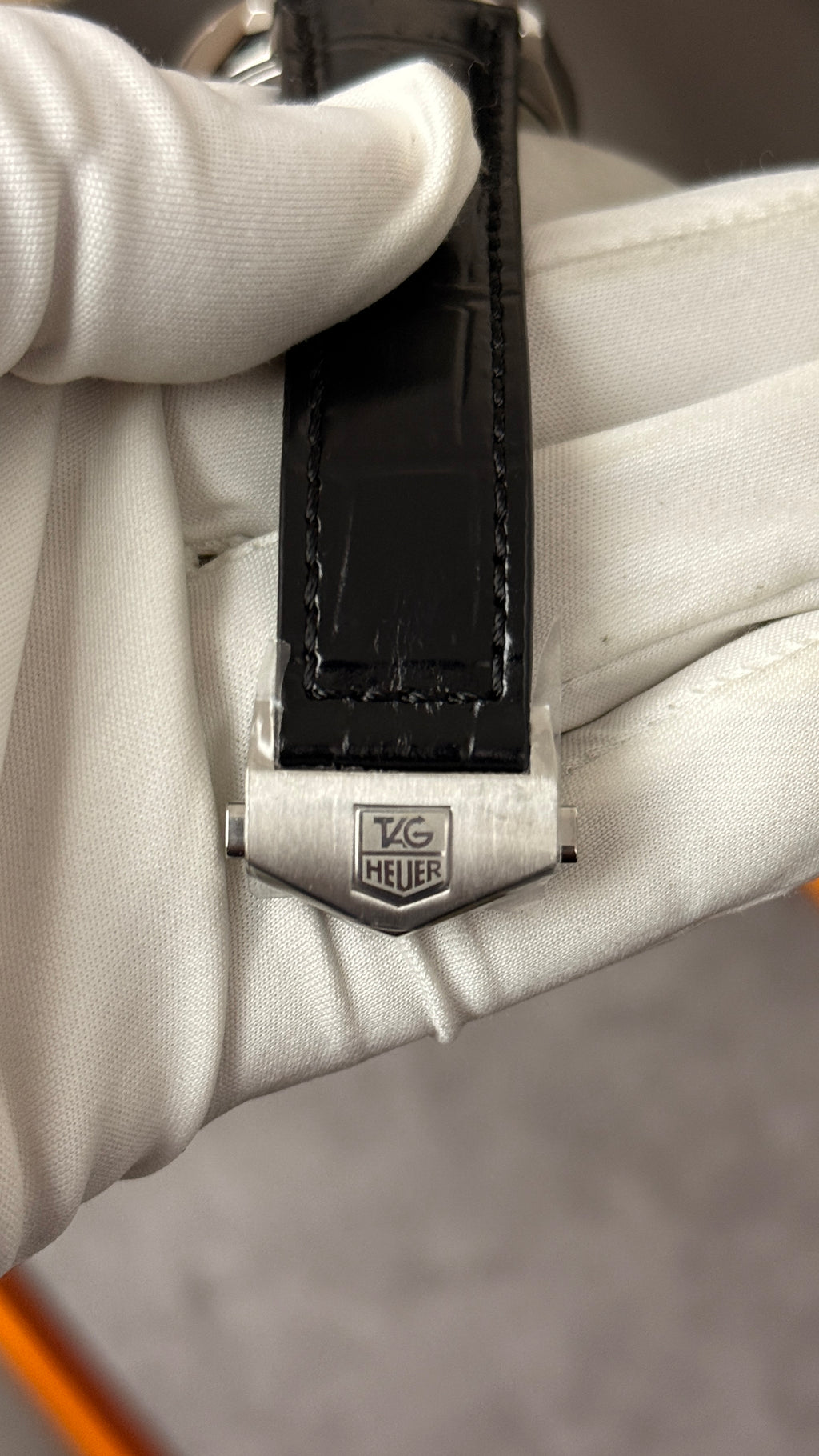 Silver with black Dial