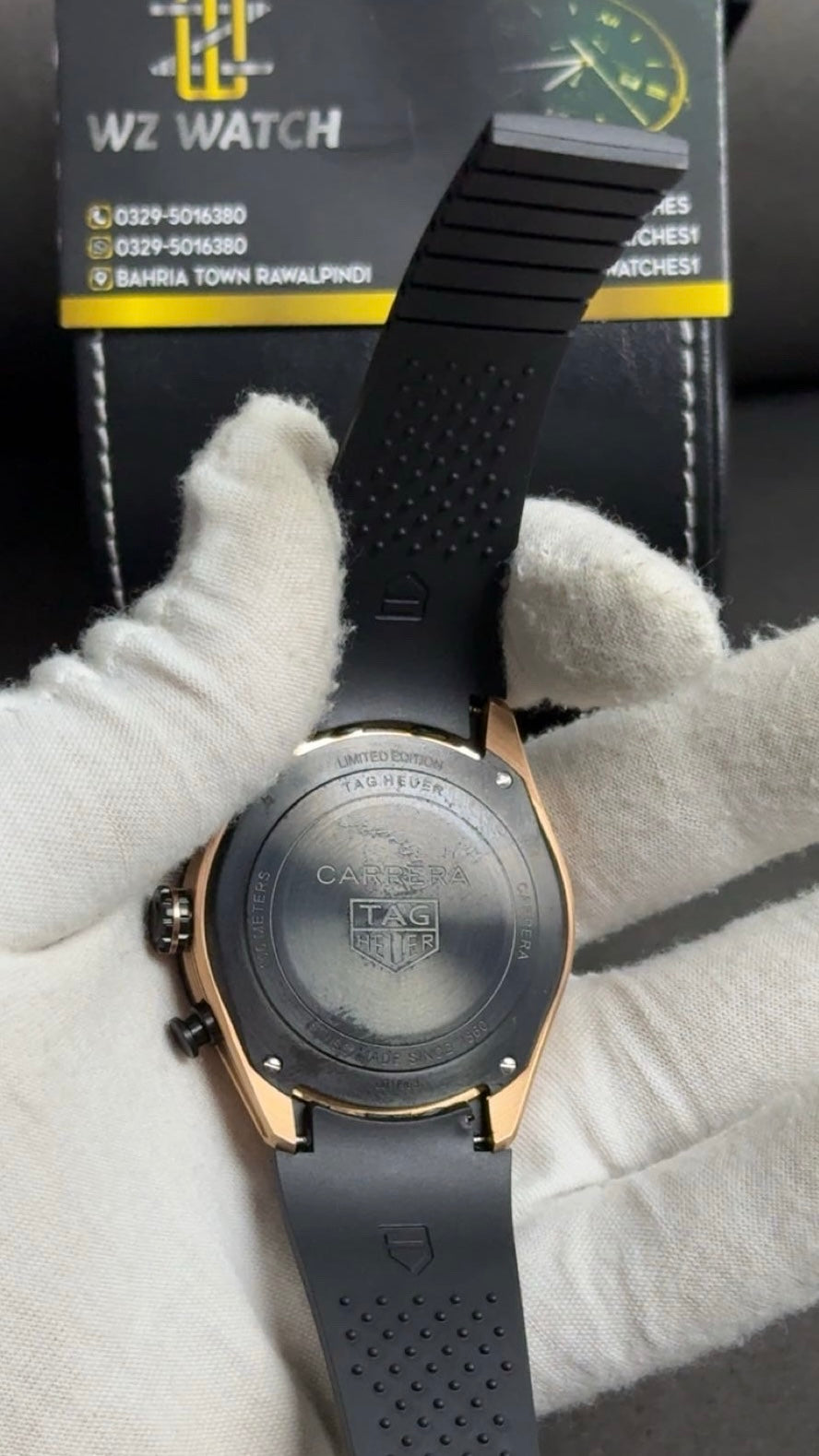 Rose  gold with black Dial
