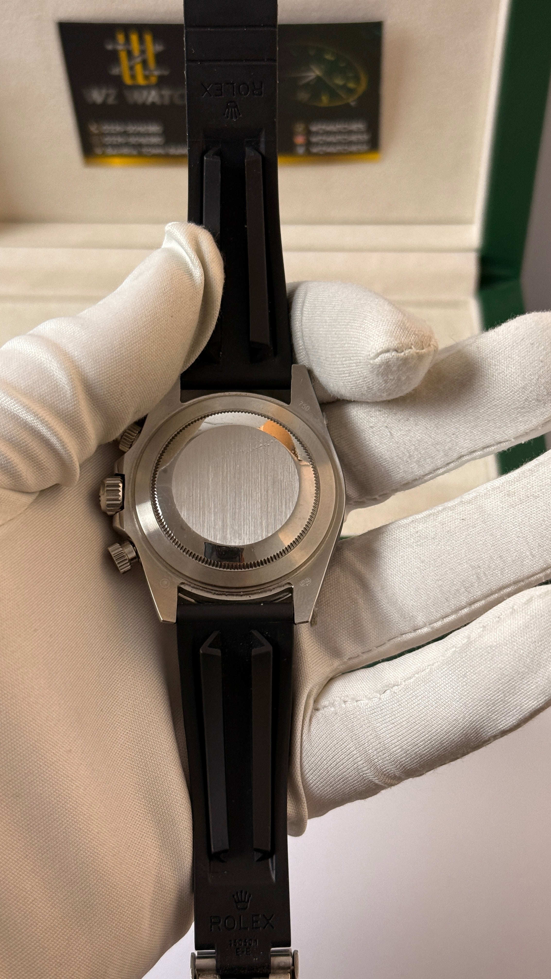Silver with black Dial