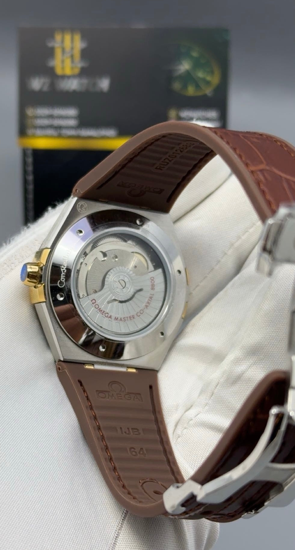 Silver with White Dial.