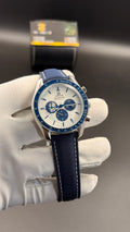 Silver with White Dial.