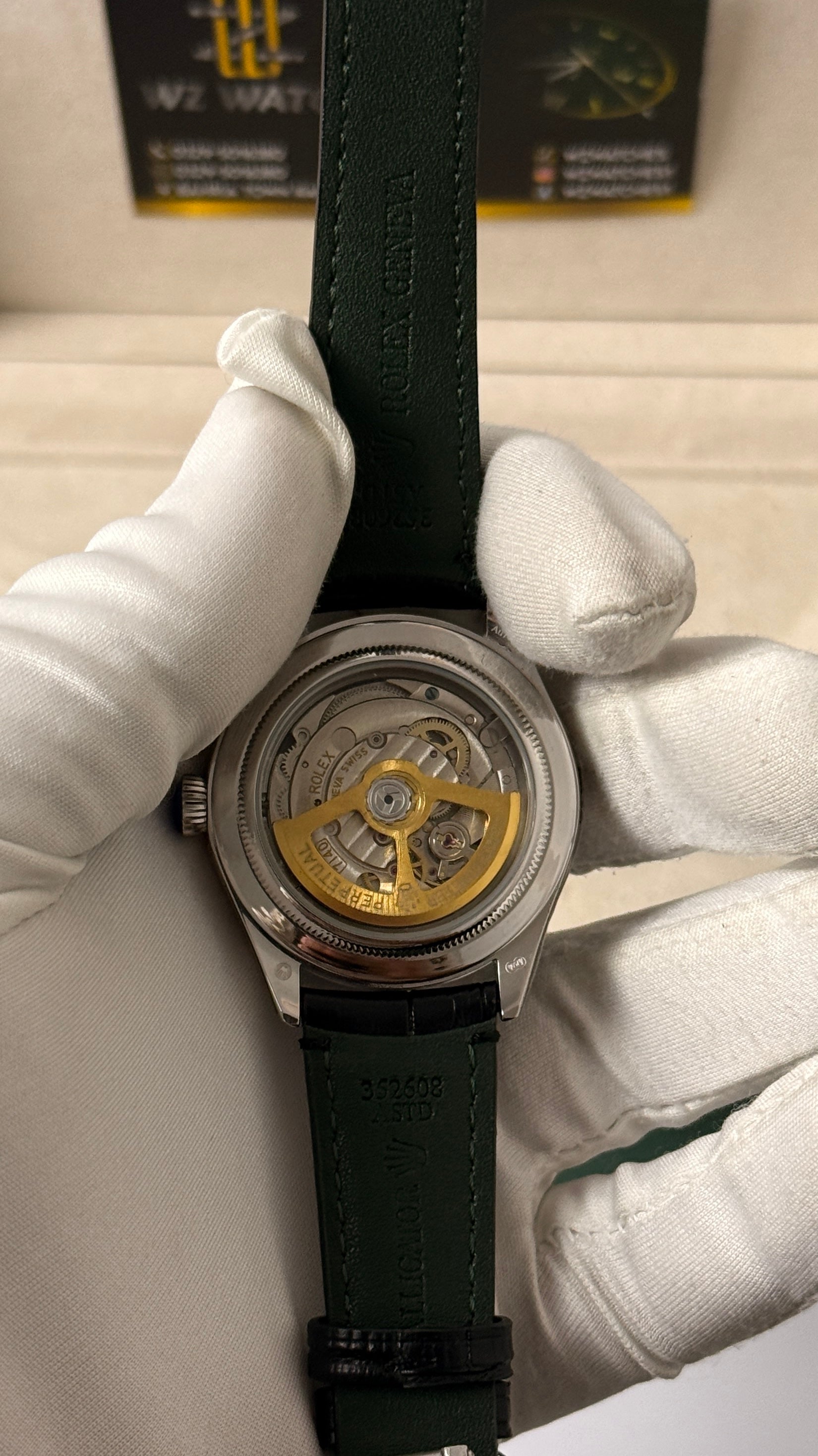 Silver with black Dial