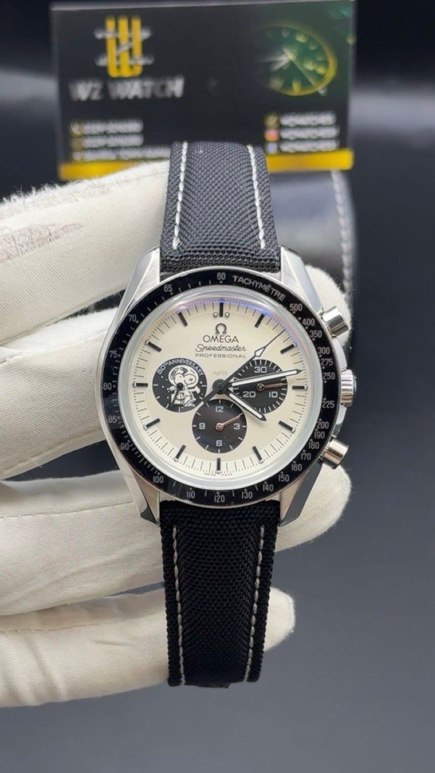 Silver with white Dial