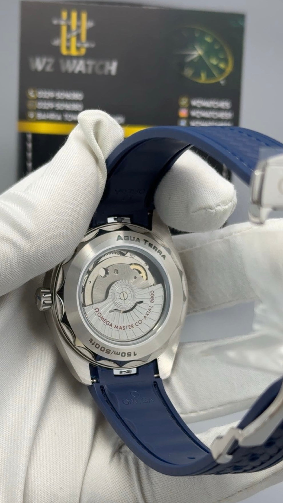 Silver with white Dial.