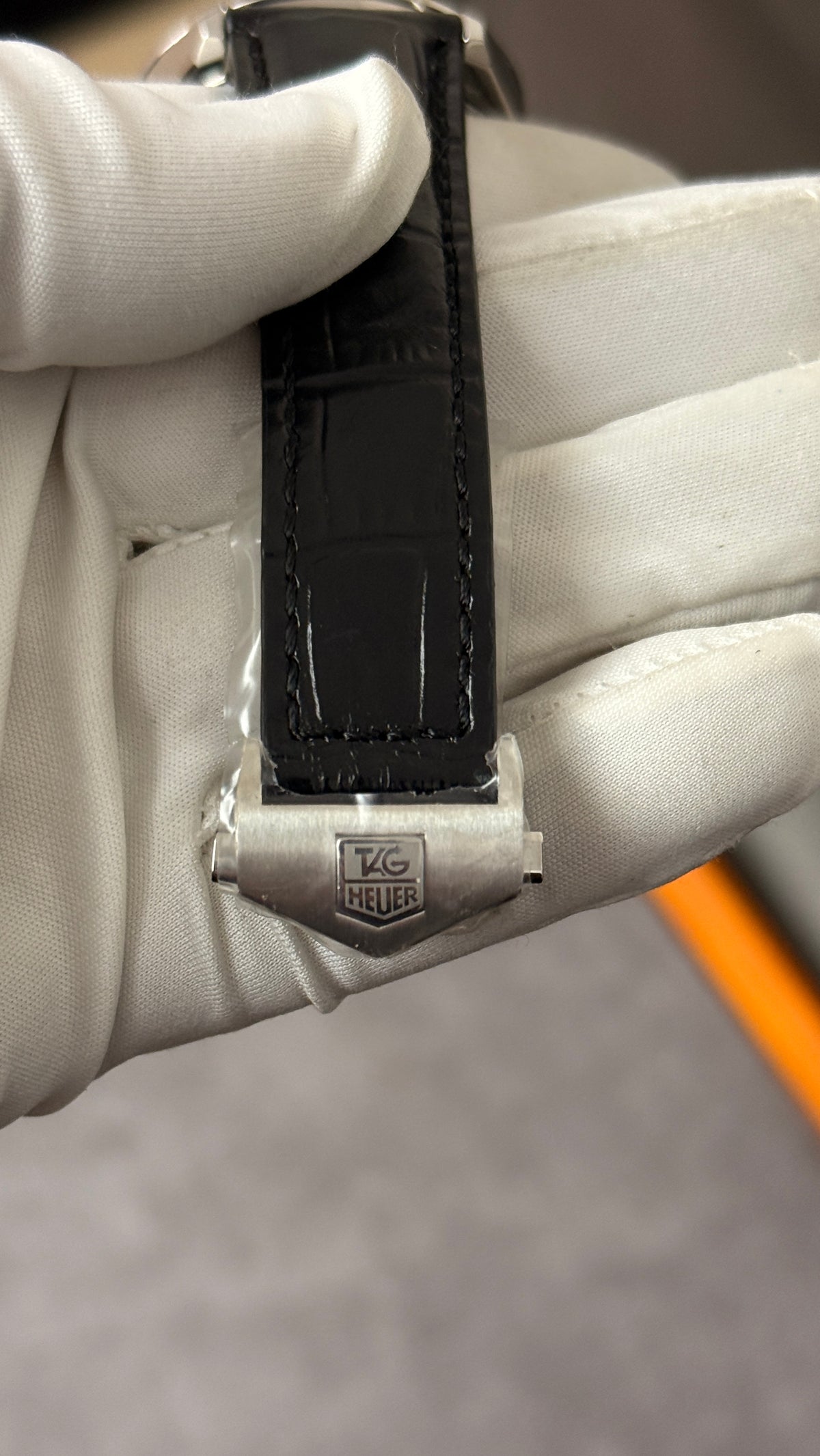 Silver with black Dial