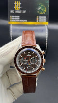 Silver with Chocolate Dial