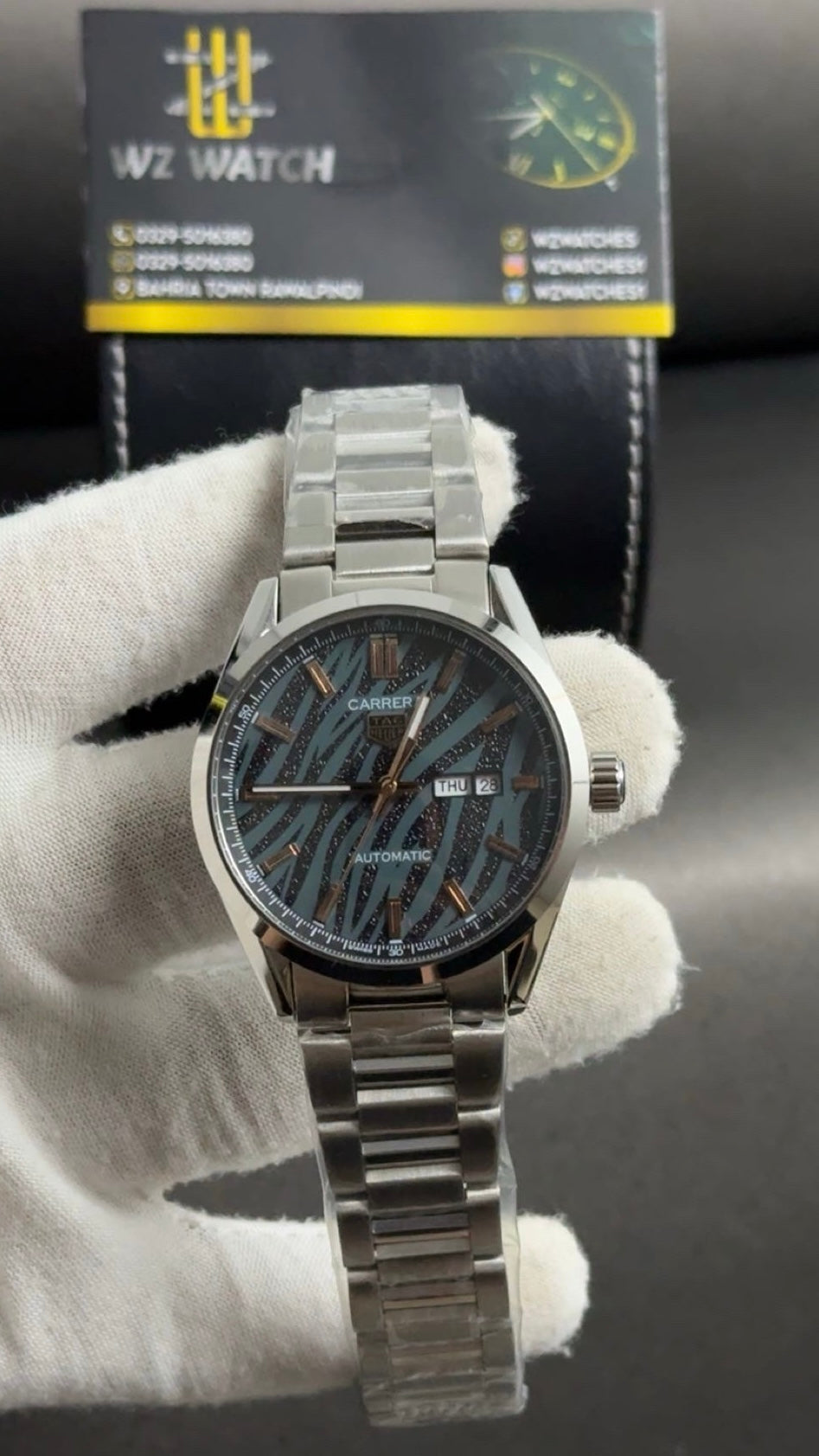 Silver with Gray Dial