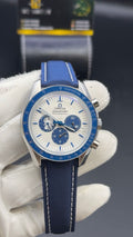 Silver with white Dial