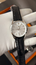 Silver with white Dial