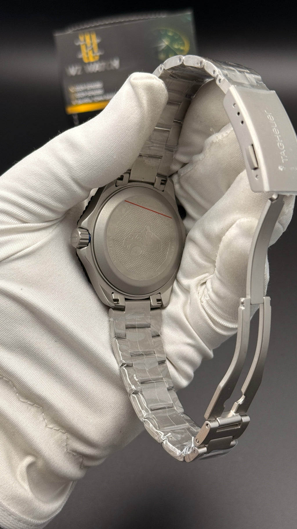 Silver with black Dial