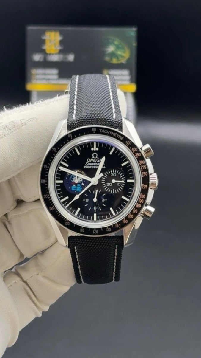 Silver with black Dial
