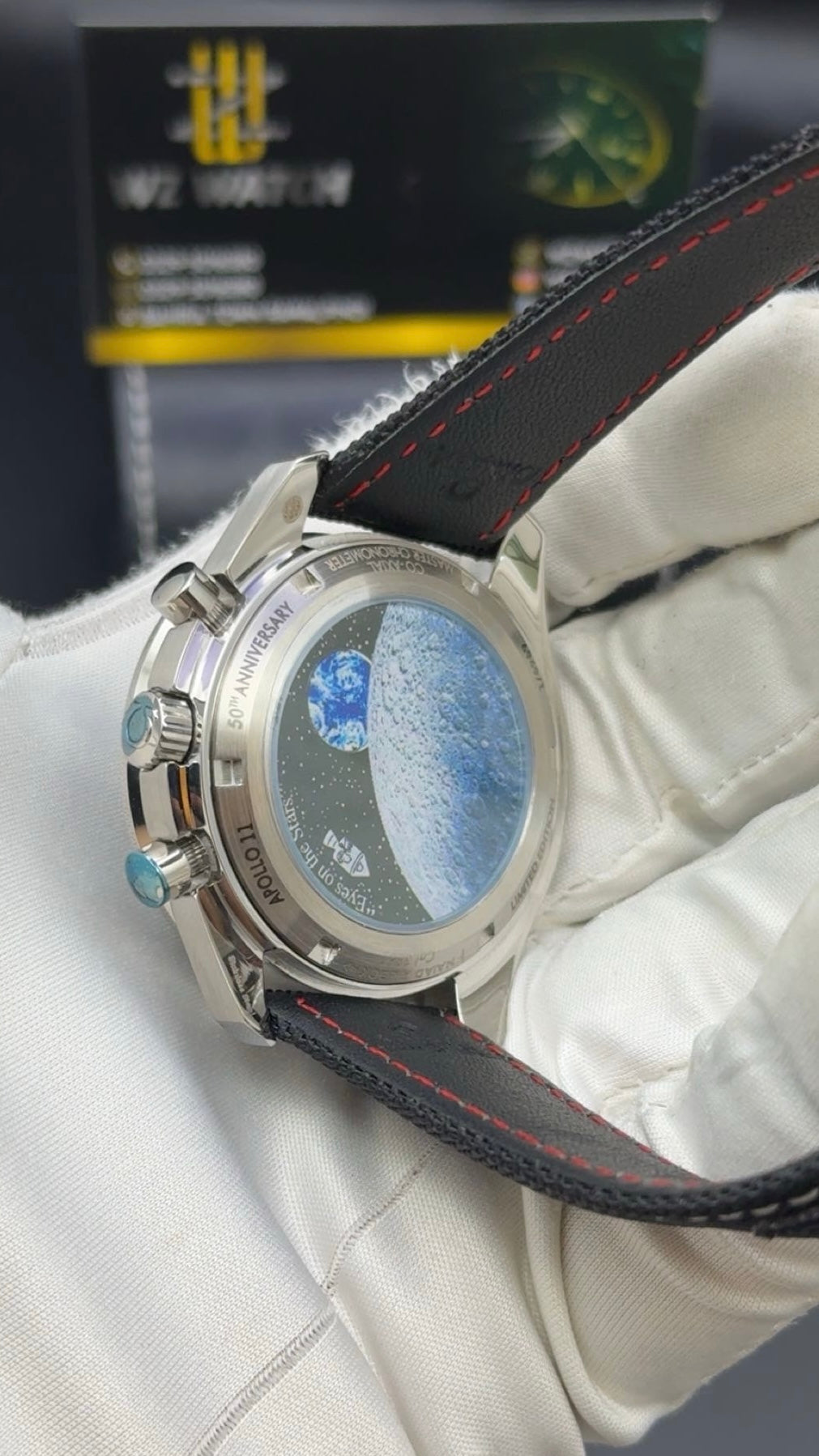 Silver with white Dial