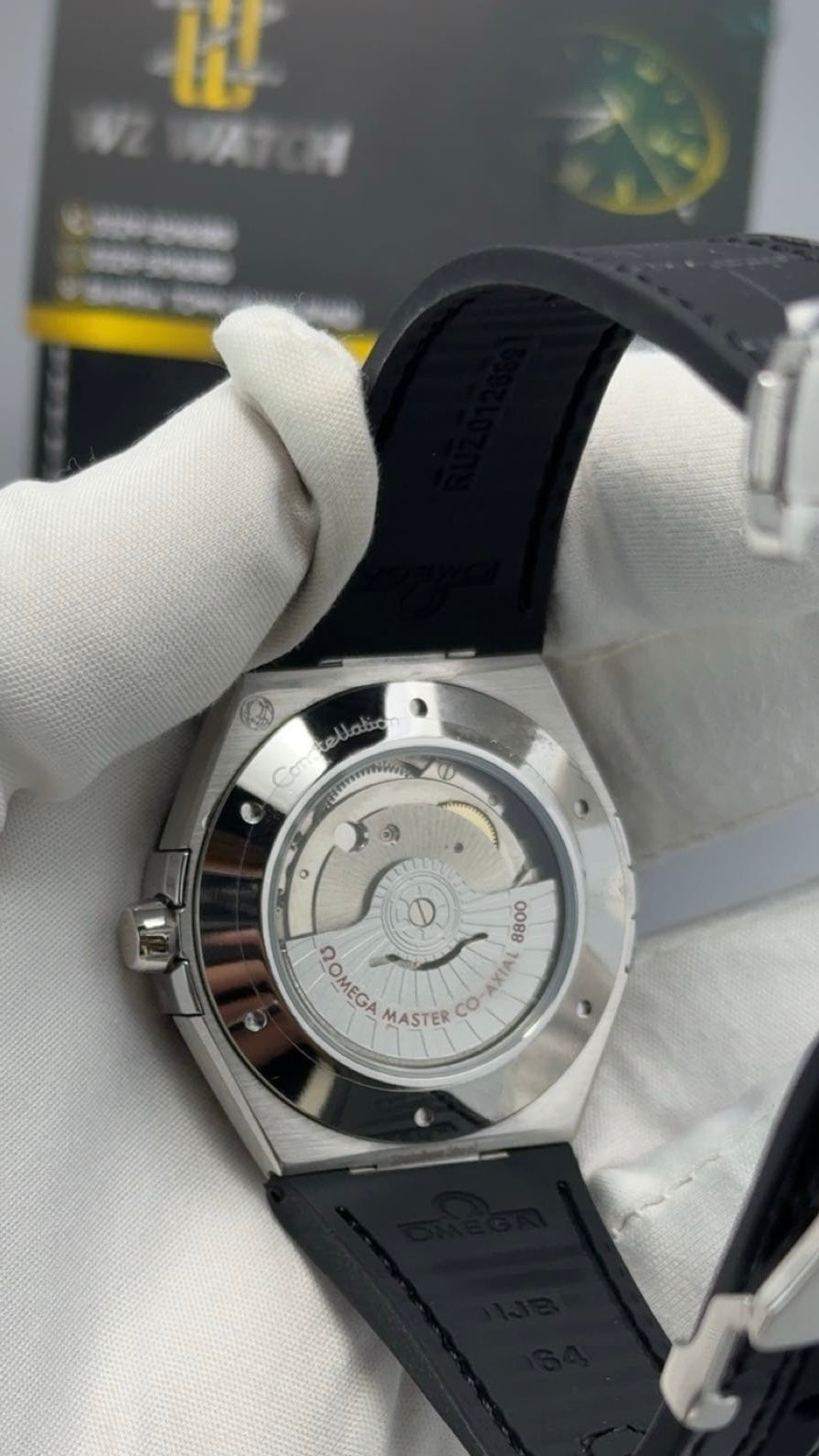 Silver with Black Dial.