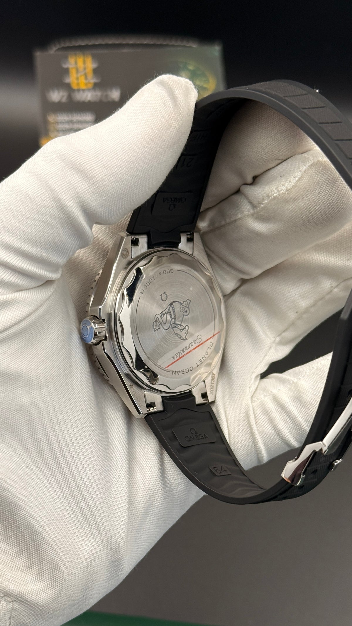 Silver with black Dial.