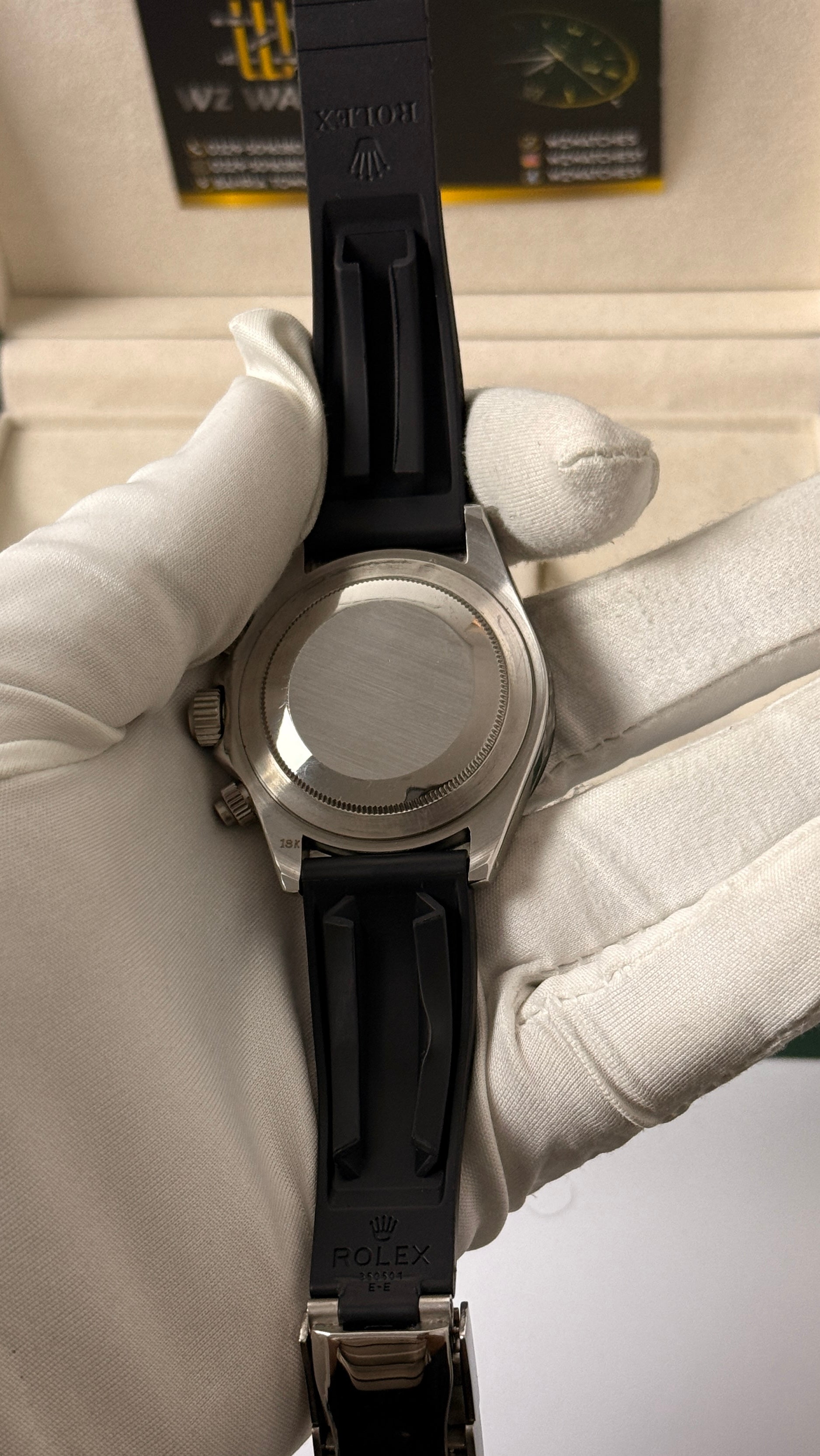 Silver with grey dial