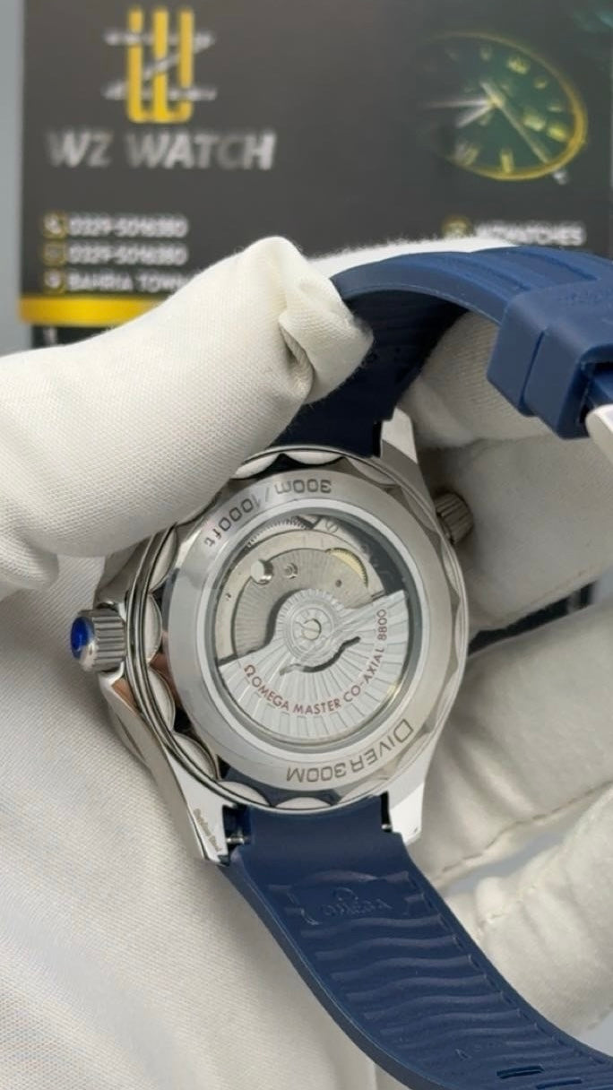 Silver with Black Dial.