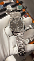 Silver with gray Dial